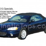 July 2013 Specials