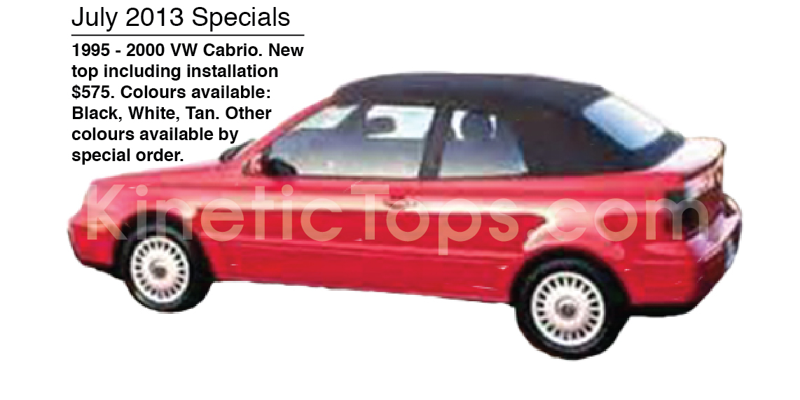 July 2013 Specials